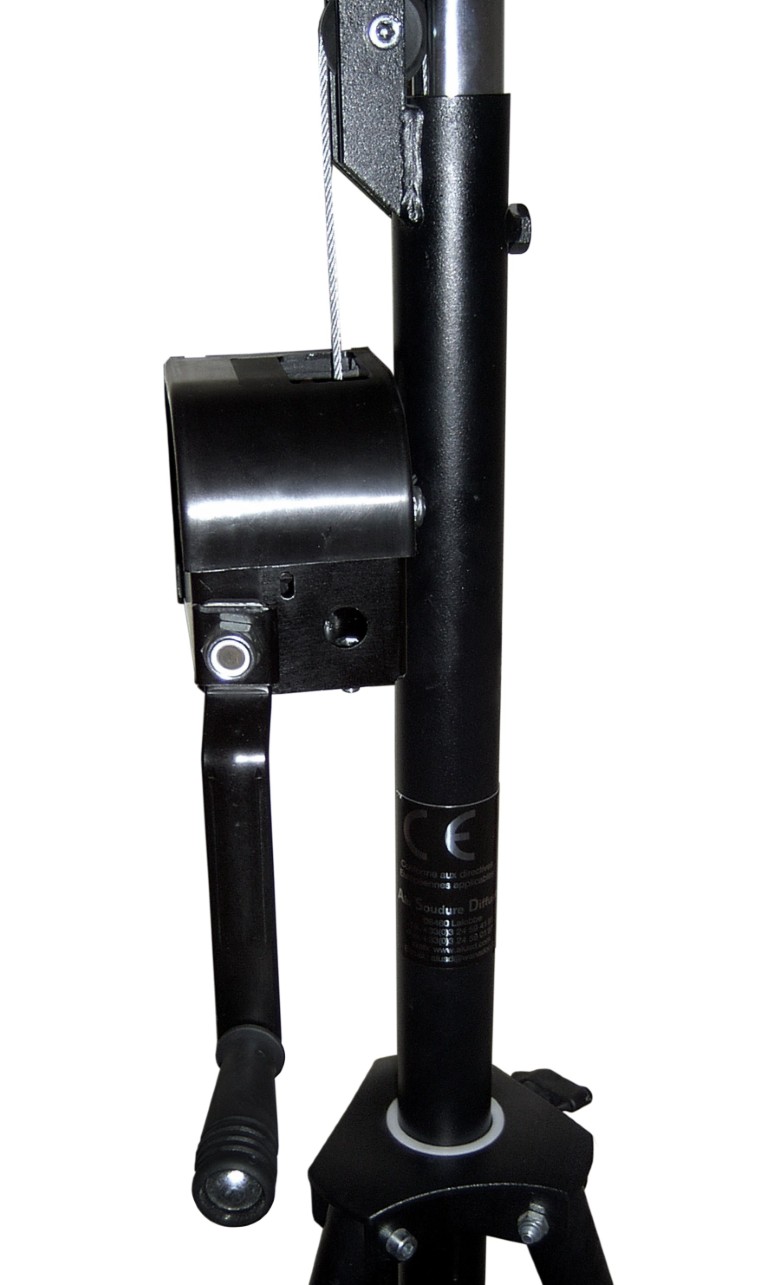 Pro lichtstatief met lier 3,00m / 60kg - ALT-290