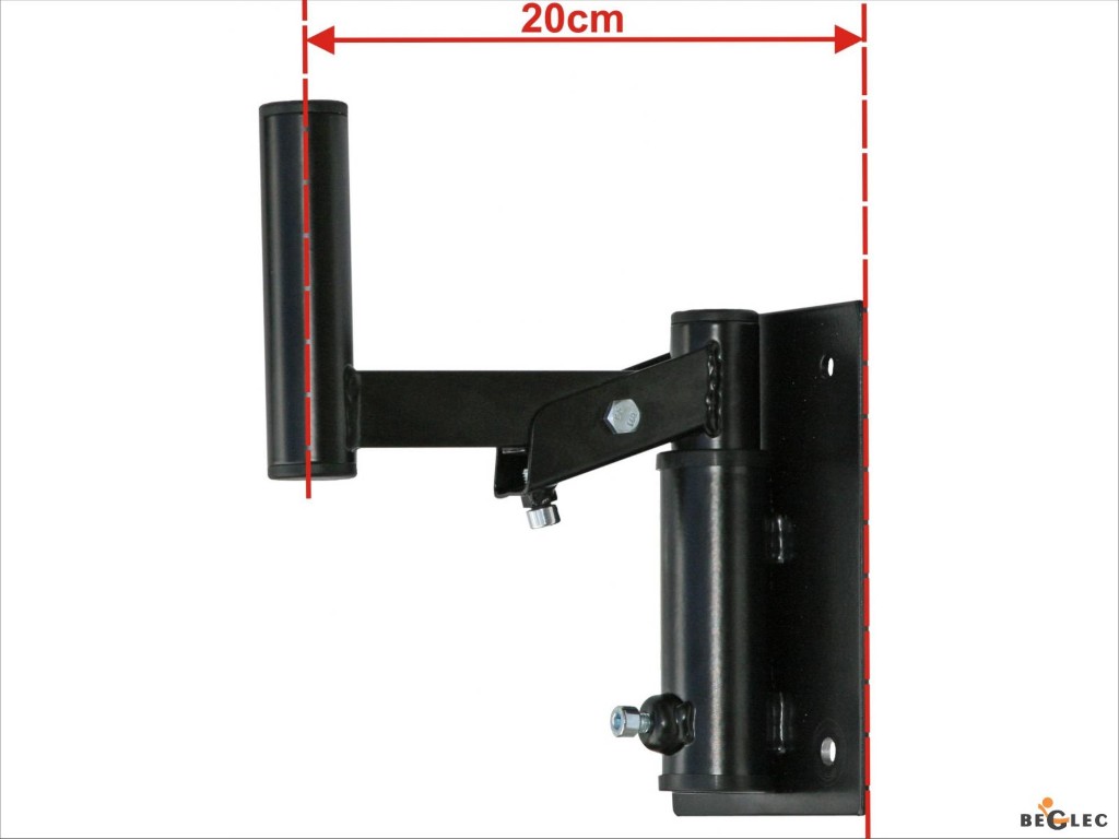 Muurbevestiging 20cm, 40kg - WB-L20
