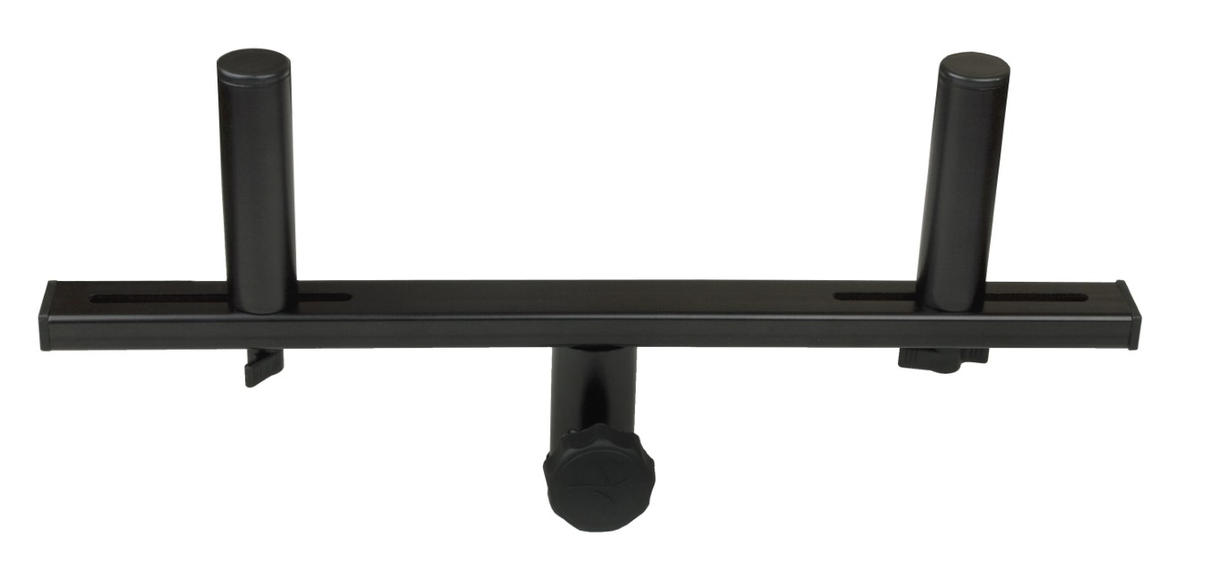 T-stuk voor installatie van 2 luidsprekers op een luidsprekerstand (2x20kg) - TWIN SPEAKER BRACKET Mk2