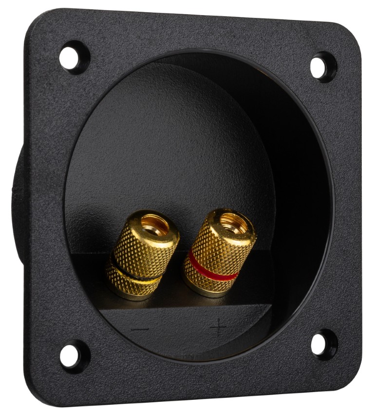 Aansluitingsplaatje met 2 draadklemmen - TE10