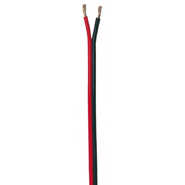 TASKER Speaker cable, flat: 2x1.50mm², red/bl, reel 100m - C102 (2x1.50 r/z)