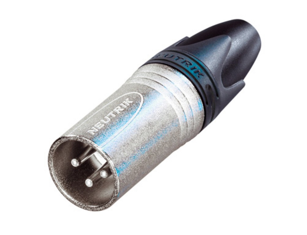 Neutrik XLR mannelijke connector voor kabel, 3-pens - NC3MXX