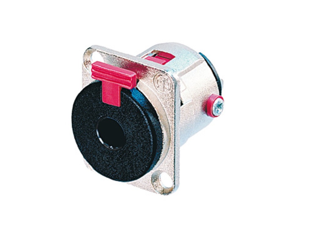 Neutrik CHASSIS D-size Jack Female 6,3mm stereo - NJ3FP6C