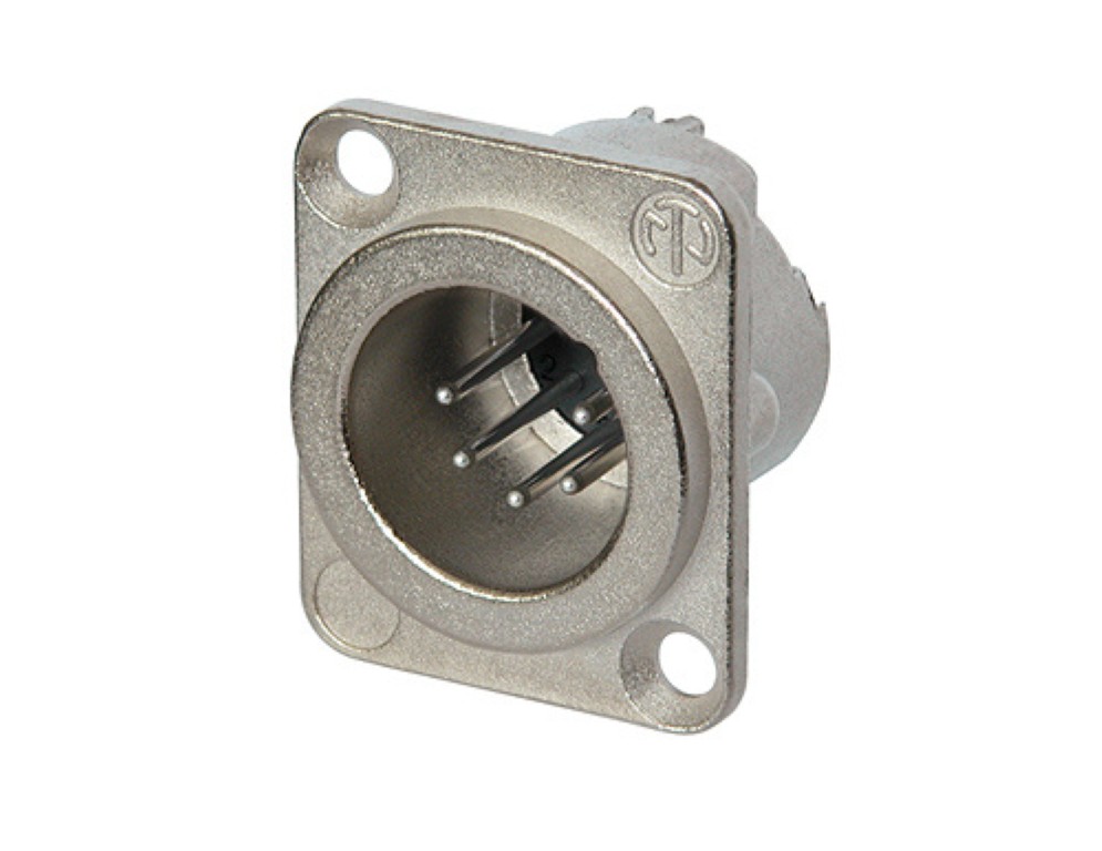 Neutrik CHASSIS D-size 5pin XLR-m - NC5MD-LX