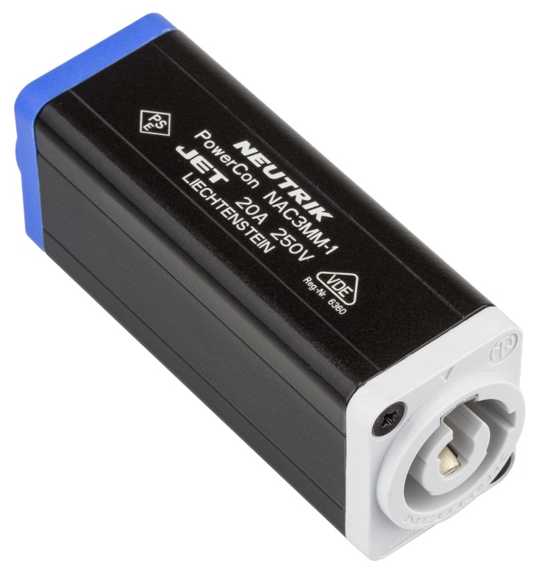 Neutrik Powercon adapter NAC3MPA – NAC3MPB - NAC3MM-1