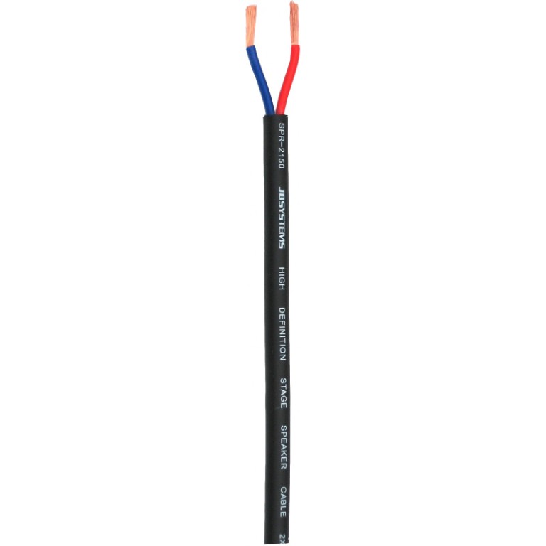 Ronde luidsprekerkabel van hoge kwaliteit 2x1.50mm² (rol 100m) - SPR2150