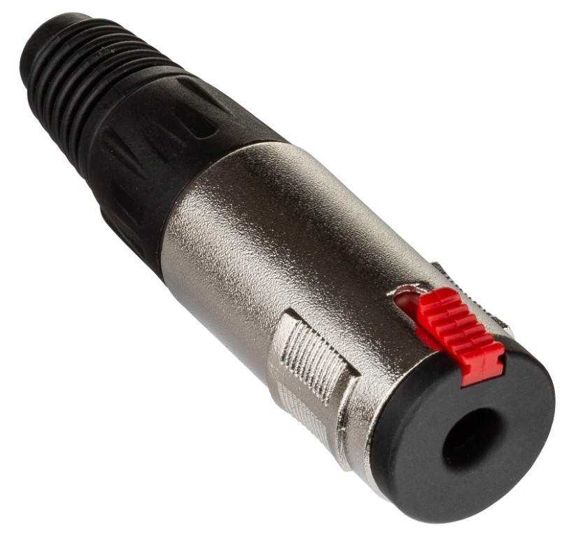 Vrouwelijke Stereo Jack connector 6,3mm (2 stuks) - STEREOJACK 6.3mm FEMALE CABLE