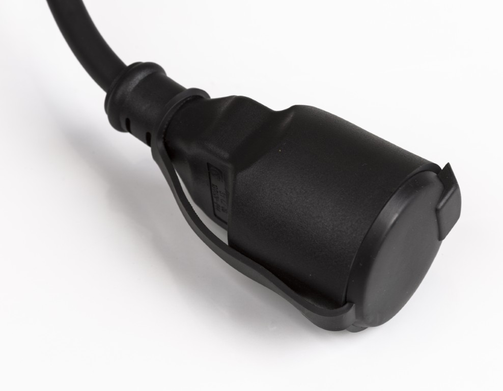 Stroomverlengkabel 3G2,5 en French Shuko connectors - POWERCABLE-3G2,5-10M-F