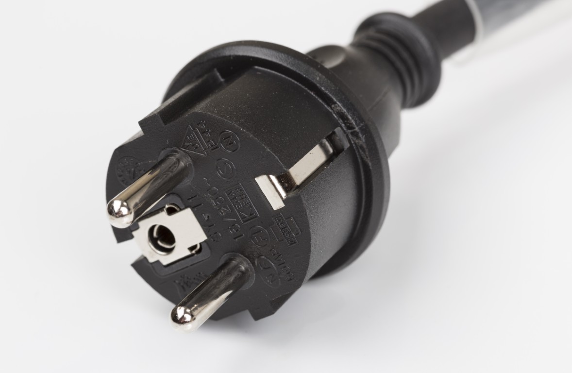 Stroomverlengkabel 3G2,5 en French Shuko connectors - POWERCABLE-3G2,5-10M-F