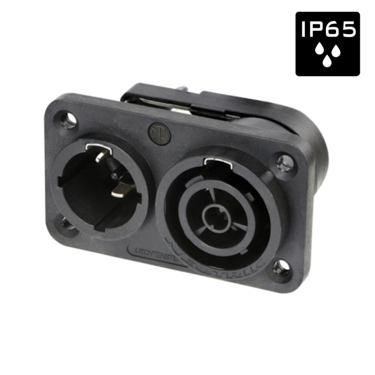 Neutrik powerCON TRUE1 connector. - NAC3PX-TOP