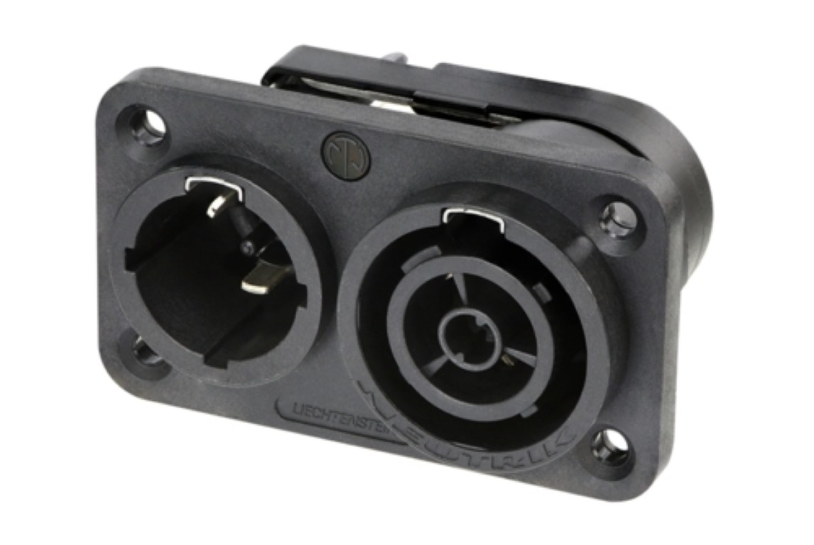 Neutrik powerCON TRUE1 connector. - NAC3PX-TOP