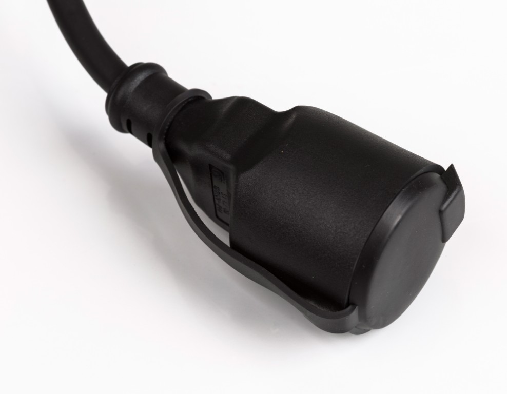 Stroomverlengkabel 3G2,5 en French Shuko connectors - POWERCABLE-3G2,5-15M-F