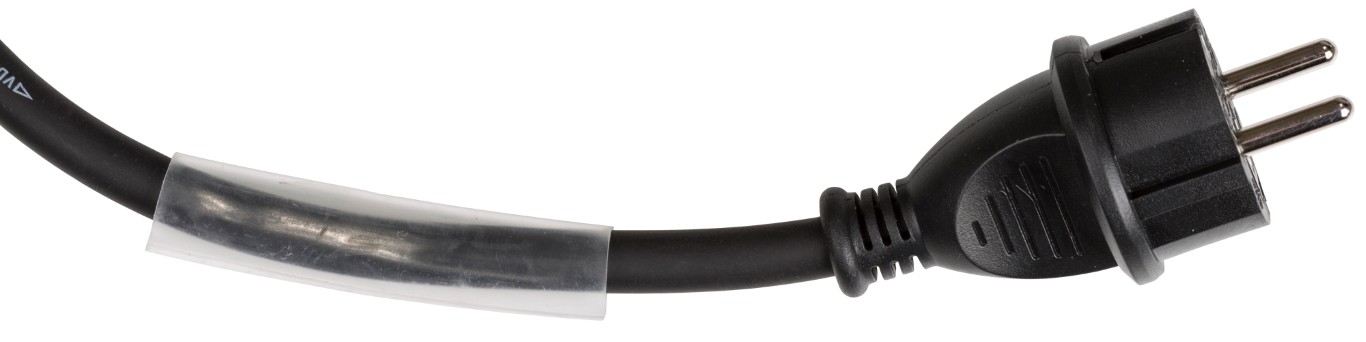 Stroomverlengkabel 3G2,5 en French Shuko connectors - POWERCABLE-3G2,5-15M-F