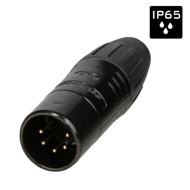 Seetronic Mannelijke 5-pin XLR connector IP65 voor kabel - SCWM5-B