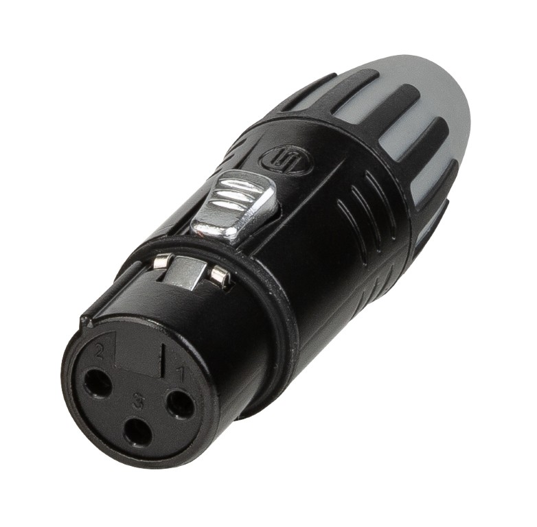 Seetronic vrouwelijke 3-pin XLR connector voor kabel - SCMF3-B