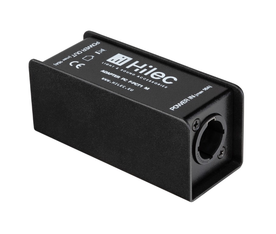 Adapter Seetronic Powercon TRUE1 M compatibel (SAC3MPX) naar Seetronic Powercon F compatibel (SAC3MPB) - ADAPTER PC F-PCT1 M