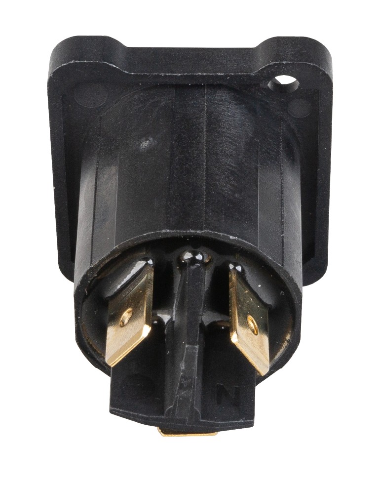 Seetronic IP65 vergrendelbare D-size mannelijke voedingsconnector - SAC3MPX-LY-01