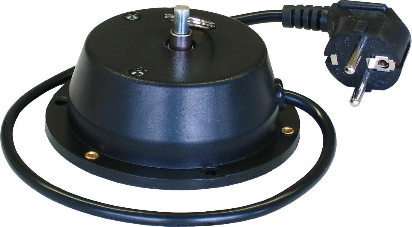 Motor voor spiegelbol: 1,5 rpm. - MB ROTATOR STANDARD