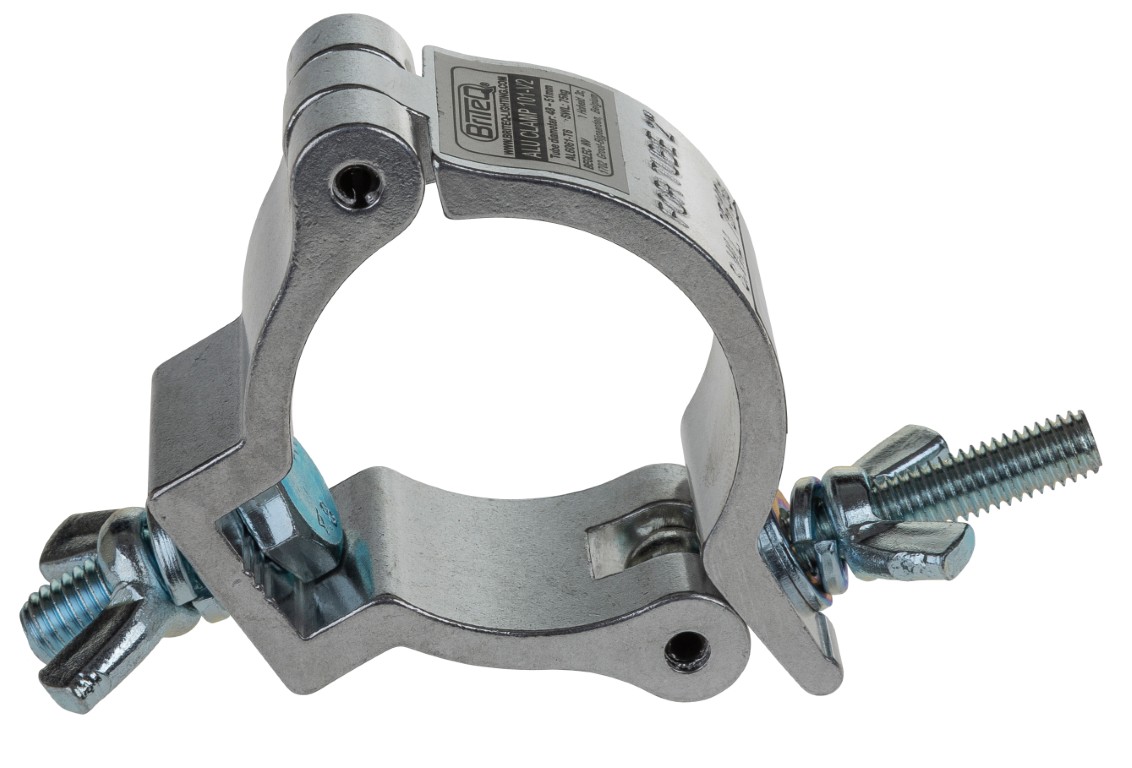 Aluminium bevestigingshaak voor truss met buisdiameter van 48 tot 51mm. - ALU CLAMP 101-V2
