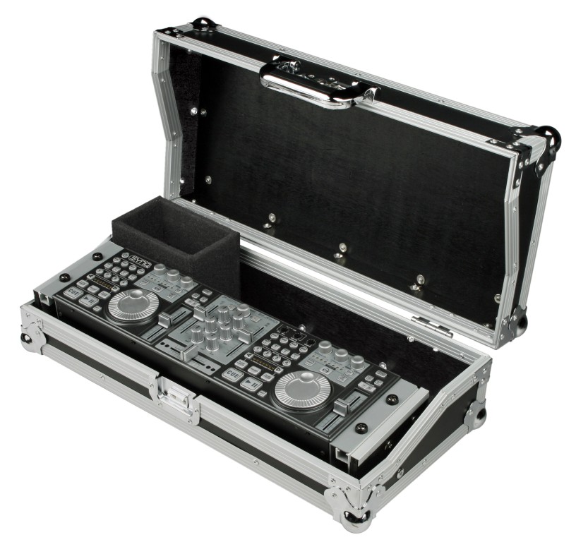 Compacte flight case voor allerlei kleine, ondiepe 19'' controllers tot 3U (bvb. PCM-1, LM430, Scenemaster, USB900, ...) - CONTROLLER CASE 3U