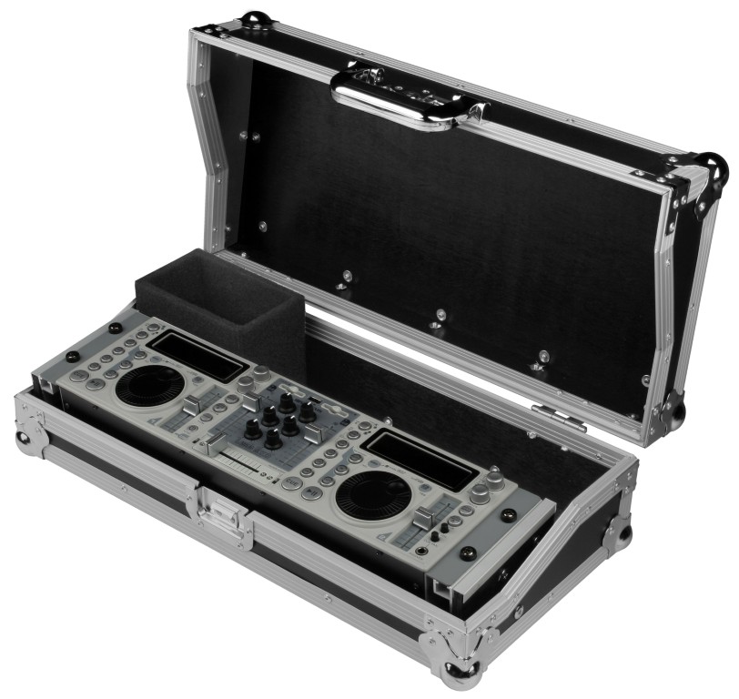 Compacte flight case voor allerlei kleine, ondiepe 19'' controllers tot 3U (bvb. PCM-1, LM430, Scenemaster, USB900, ...) - CONTROLLER CASE 3U