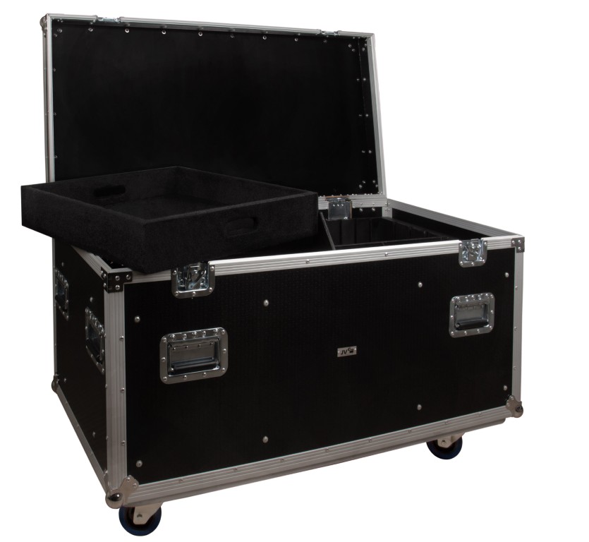 Zeer sterke flightcase die speciaal voor het transport van kabels en andere zware artikelen is ontworpen - CABLE CASE