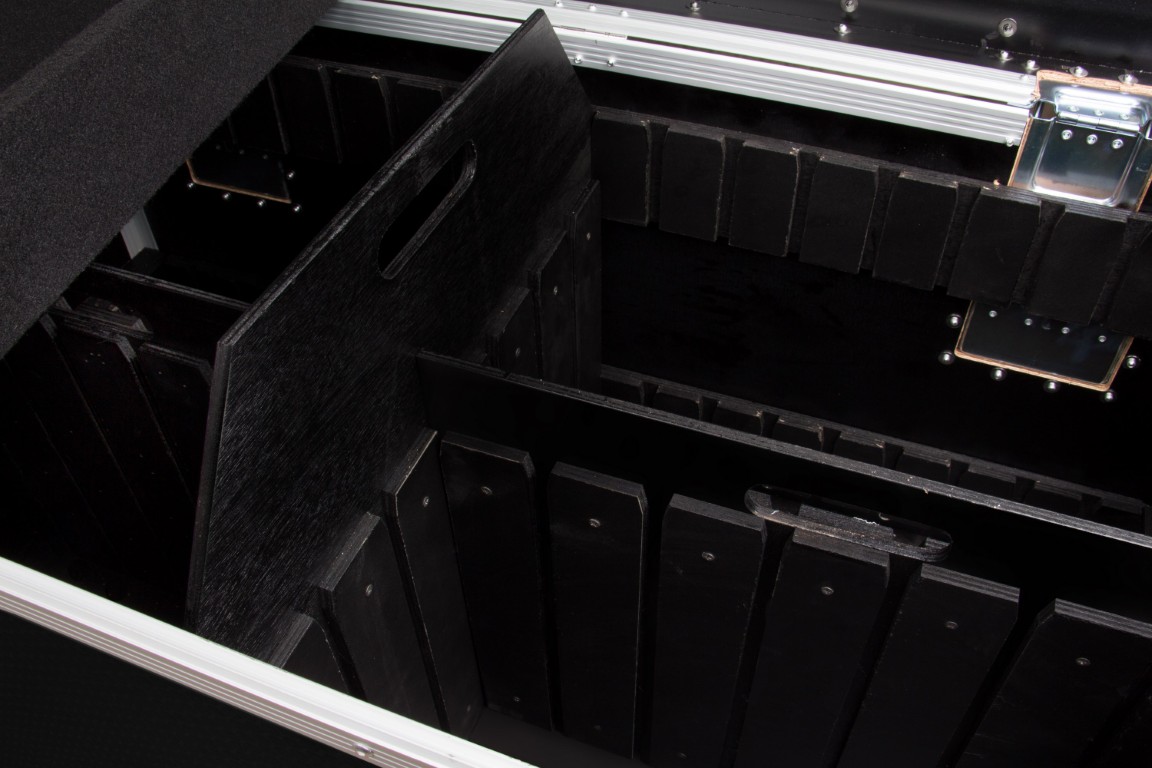 Zeer sterke flightcase die speciaal voor het transport van kabels en andere zware artikelen is ontworpen - CABLE CASE