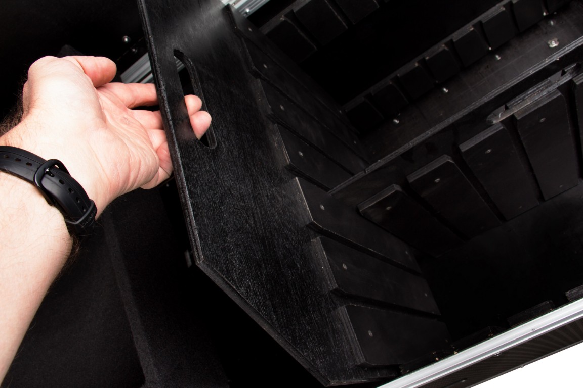 Zeer sterke flightcase die speciaal voor het transport van kabels en andere zware artikelen is ontworpen - CABLE CASE