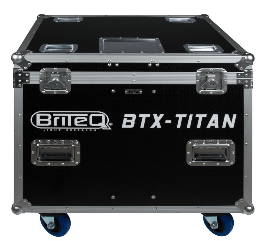 Professionele flightcase voor 2x BTX-TITAN met wielen - CASE FOR 2x BTX-TITAN