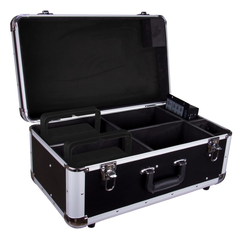 JV CASE Lichte en compacte kist, speciaal ontworpen om 4x COB-PLANO en LEDCON-02 Mk2 controller te vervoeren - CASE for 4x COB-PLANO
