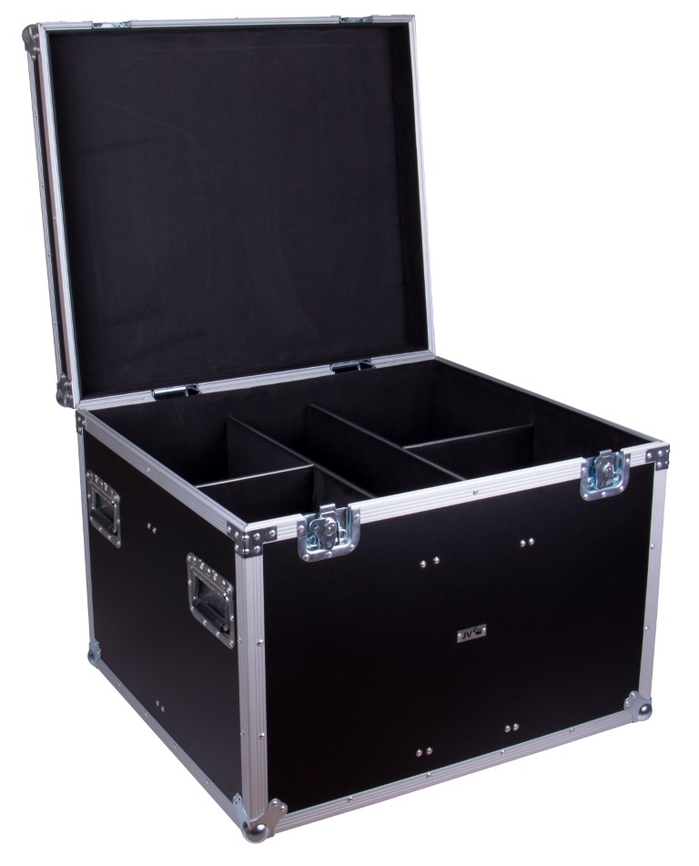 JV CASE Flightcase for the transport of 4 projectors with clamp. - PROJECTOR CASE