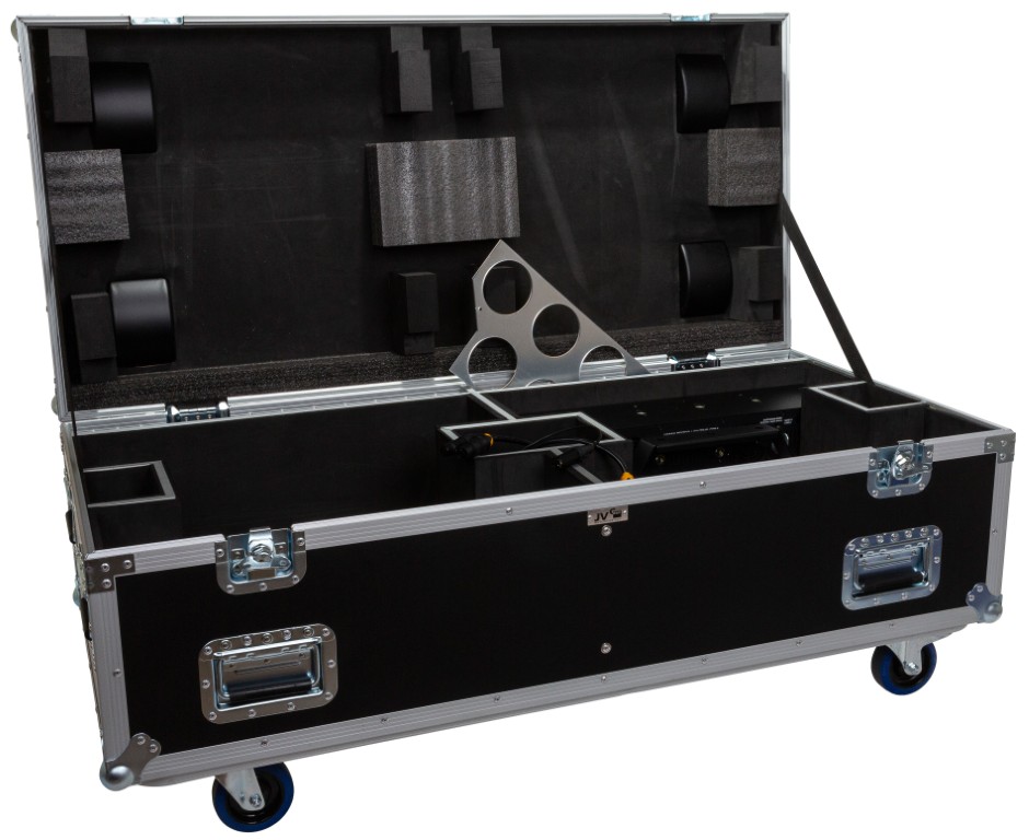 Case voor het vervoer van 4x BT-Nonabeam projectoren - CASE FOR 4x BT-NONABEAM