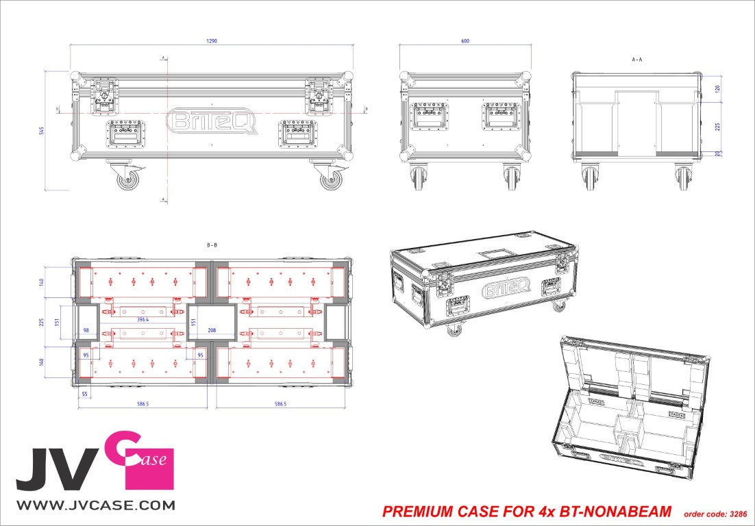 Topkwaliteit flightcase 