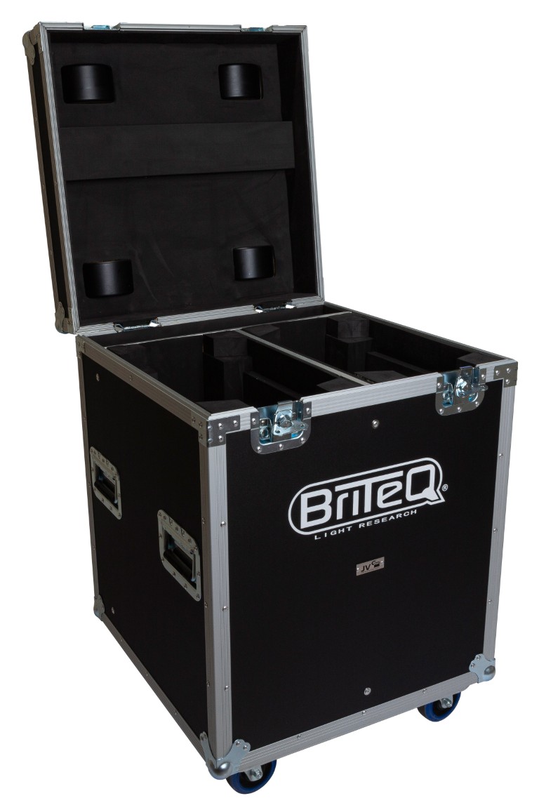 Flightcase voor 2x BTX-SATURN of BTI-BLIZZARD BSW1 moving heads - MOVING HEAD CASE 5