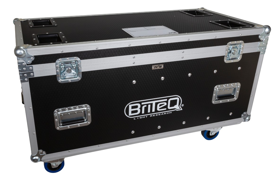 Flightcase voor 4 complete BT-AKKUPOLE sets - CASE FOR 4xBT-AKKUPOLE