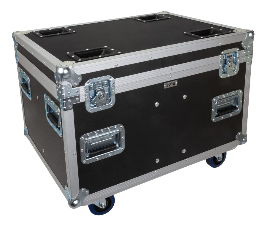 Stapelbare flightcase voor 4x BTX-BLIZZARD WASH1 of BTI-BLIZZARD WASH1 - MOVING HEAD CASE 8