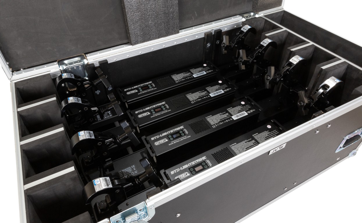 Stapelbare flightcase voor BTX-LIGHTSTRIKE - CASE FOR BTX-LIGHTSTRIKE
