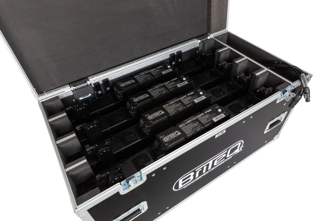 Stapelbare flightcase voor verschillende modellen 1m lichtbalken - LIGHT BARS 1 - CASE