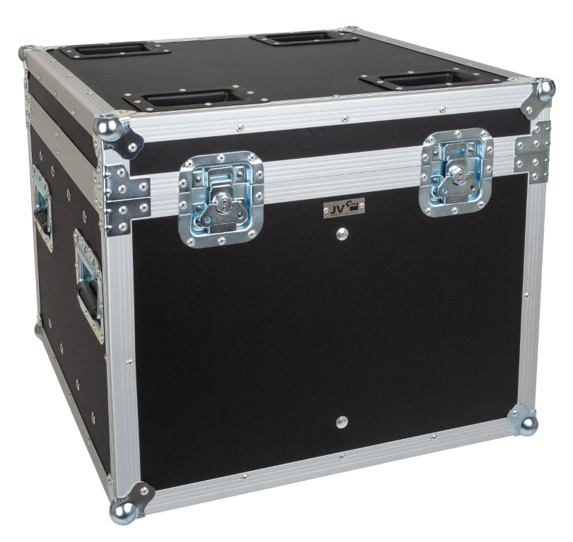 Stapelbare flightcase, ontworpen om 4 stuks EXPLORER SPOT of INTRUDER of BT-VERTIGO te vervoeren - MOVING HEAD CASE 9