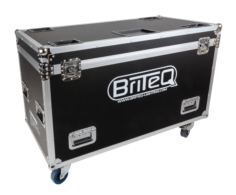 Stapelbare flightcase voor transport van 2x BTI-BLIZZARD BSW2 of 2x BTI-BLIZZARD PROFILE - MOVING HEAD CASE 10