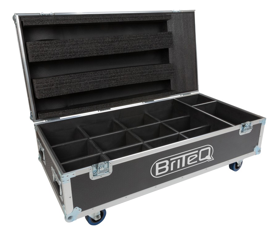 Stapelbare flightcase 120x60cm voor het transport van max. 12x BTI-BLINDER1 FX + accessoires - PROJECTOR CASE 6