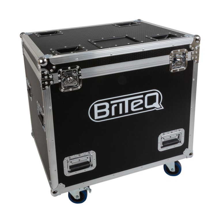 Stapelbare flightcase van 80x 60cm met zelfuitlijnende wielen voor het vervoeren van 4x BTX-SKYRAN + accessoires - CASE FOR BTX-SKYRAN