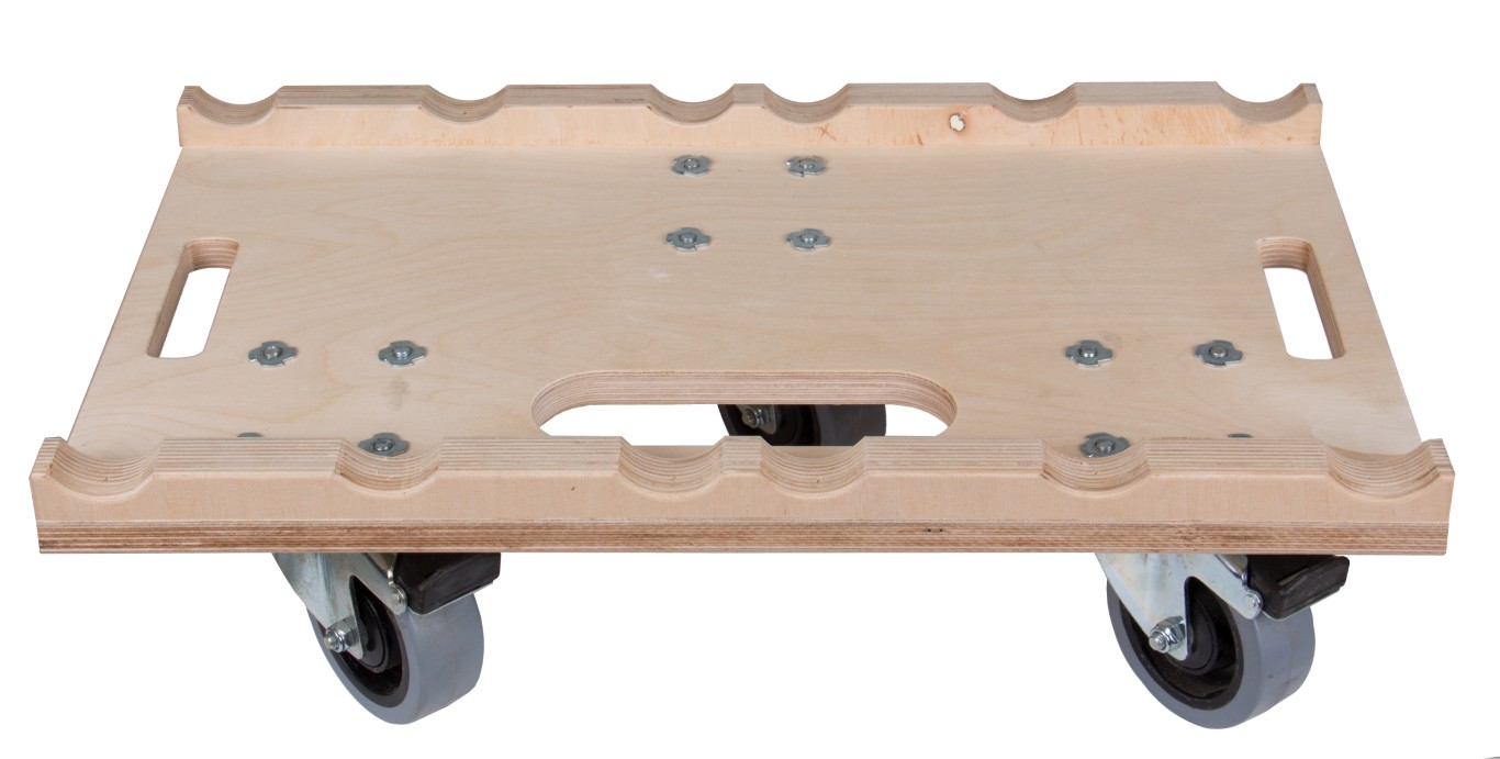 Trolley for easy transport of our ALU-truss 290 (square + tryangle) - BT-TRUSS 29-TROLLEY-BASE