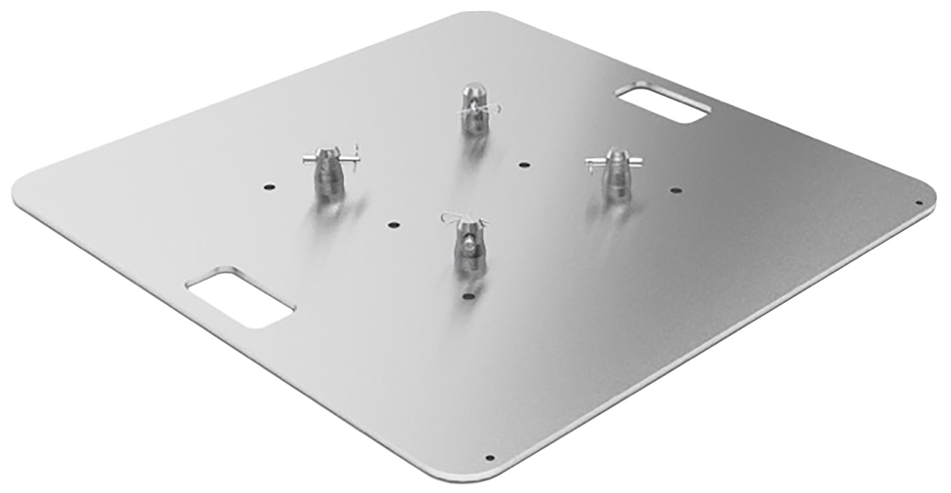 Zware bodemplaat voor Trio/Quat 290, conische half koppelingen inbegrepen - BT-TRUSS Q/T 29 BASE 80
