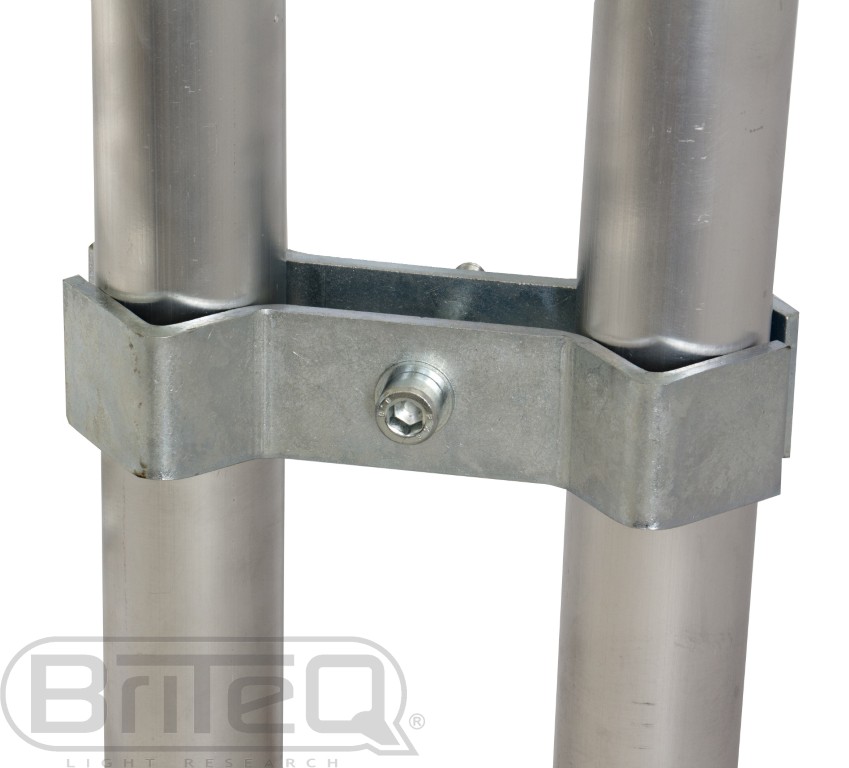Leg clamp: connect 2 legs of Stage platform - BT-STAGE-LEGCLAMP-2