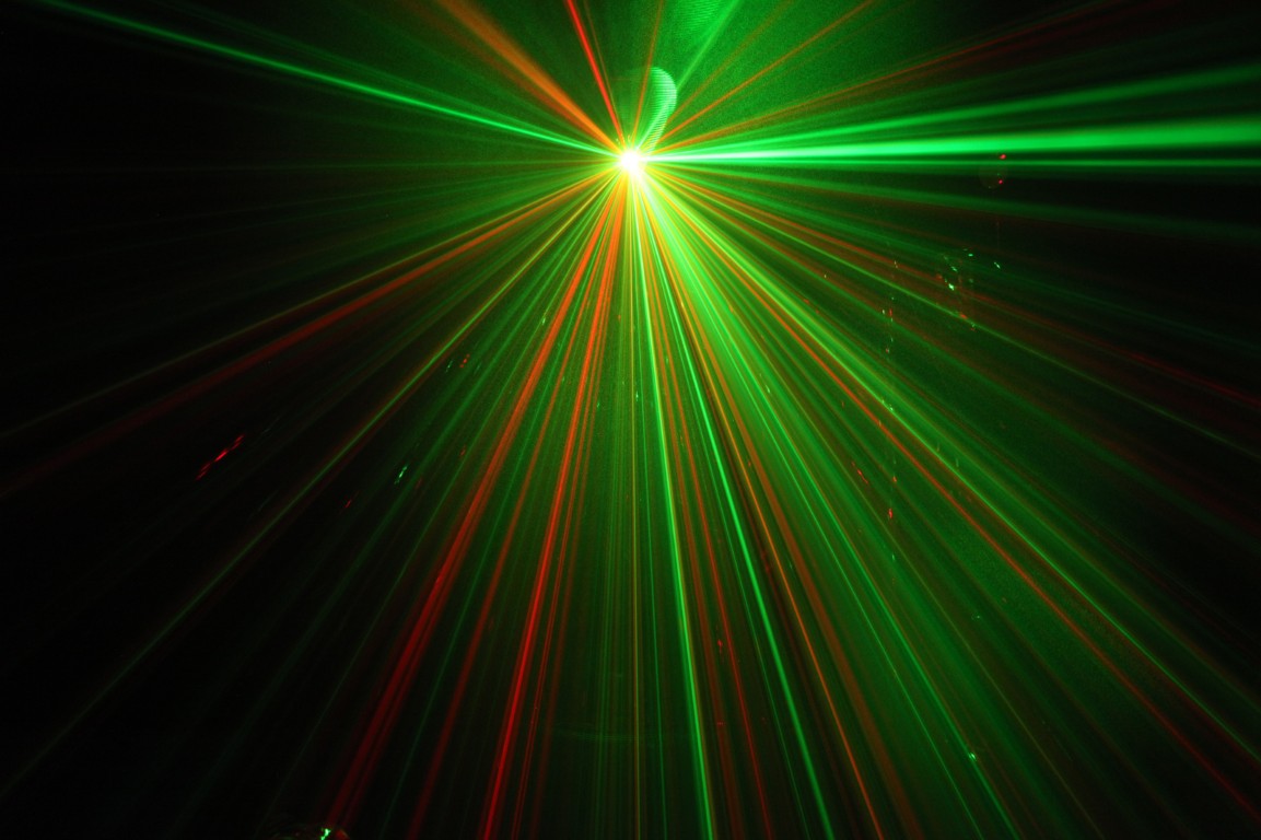 Multieffect: 23W led effect + 200mW red+green laser - INVADER