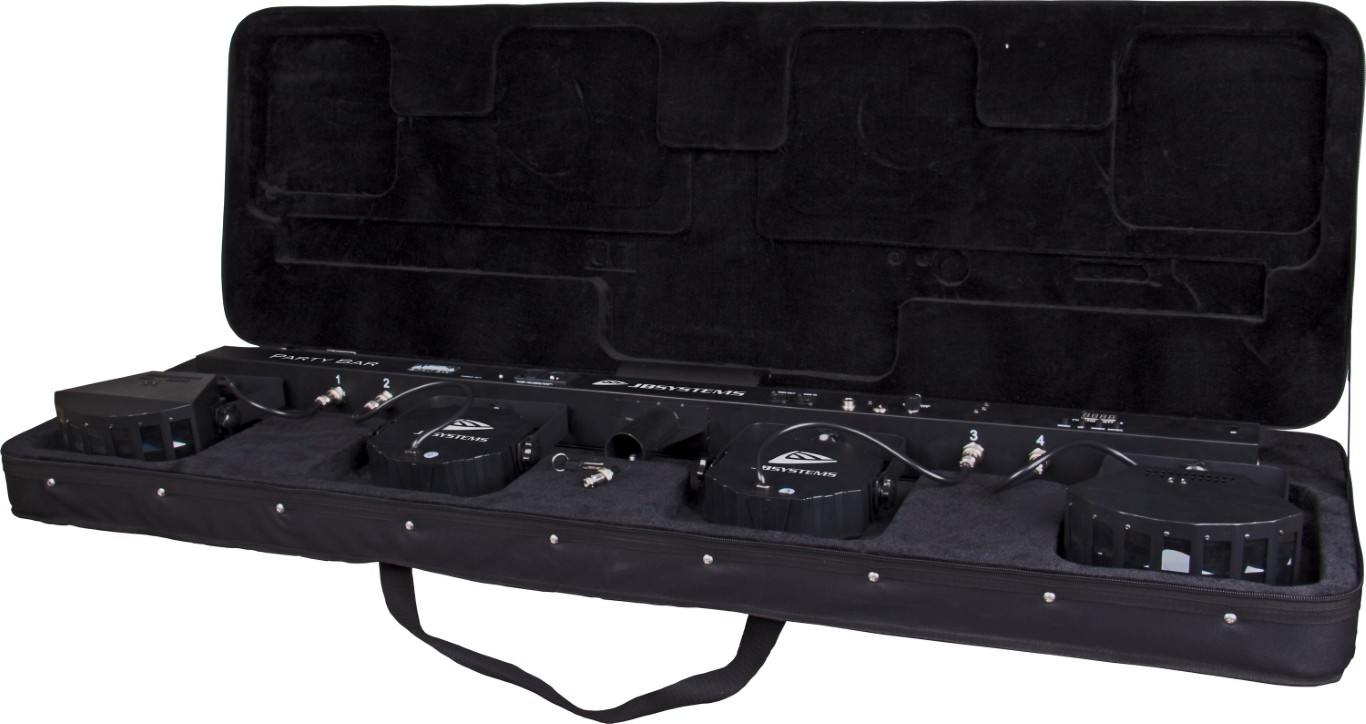 Een fabelachtig 4-in-1 lichteffect voor mobiele DJ's! - PARTY BAR