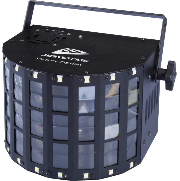 Deze extreem compacte projector is voorzien van 2 verschillende lichteffecten om fantastische lichtshows te creëren - PARTY DERBY