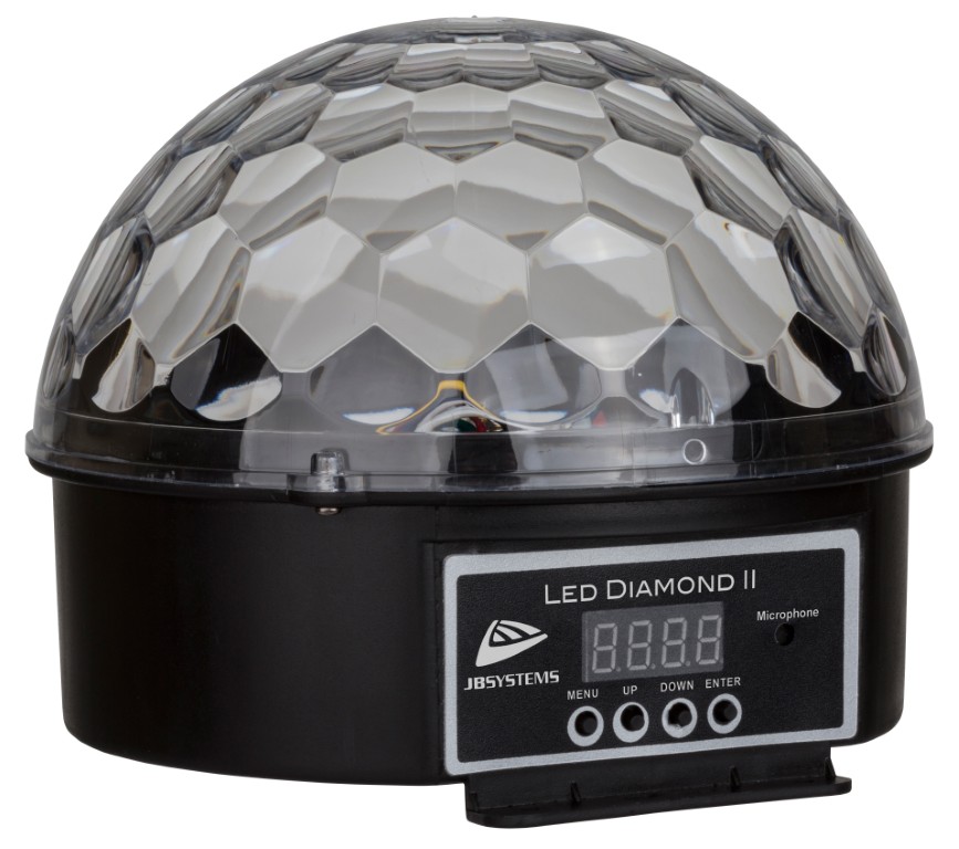 Een zeer aantrekkelijk en compact DMX-gestuurd LED-effect - LED DIAMOND II