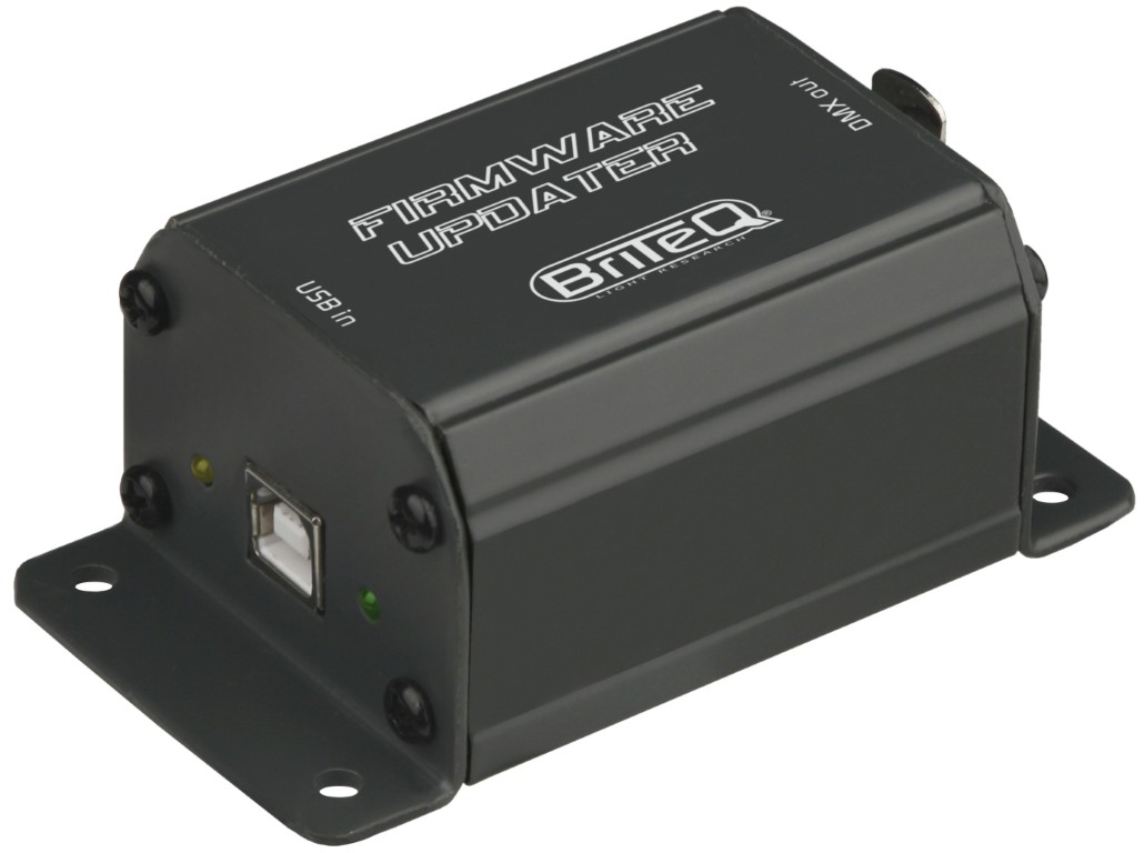Met dit toestel kunt u gemakkelijk firmware upgrades uitvoeren van compatibele DMX effecten & projectoren. - FIRMWARE UPDATER